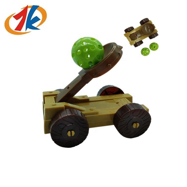 Customized Children's Promotional Plastic Ball Launcher Toy Car Novelty Toys