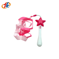Sedex Audit Supplier Star -shaped Ribbon Dancing Wand Ribbon Dancing Stick Toy For Girls