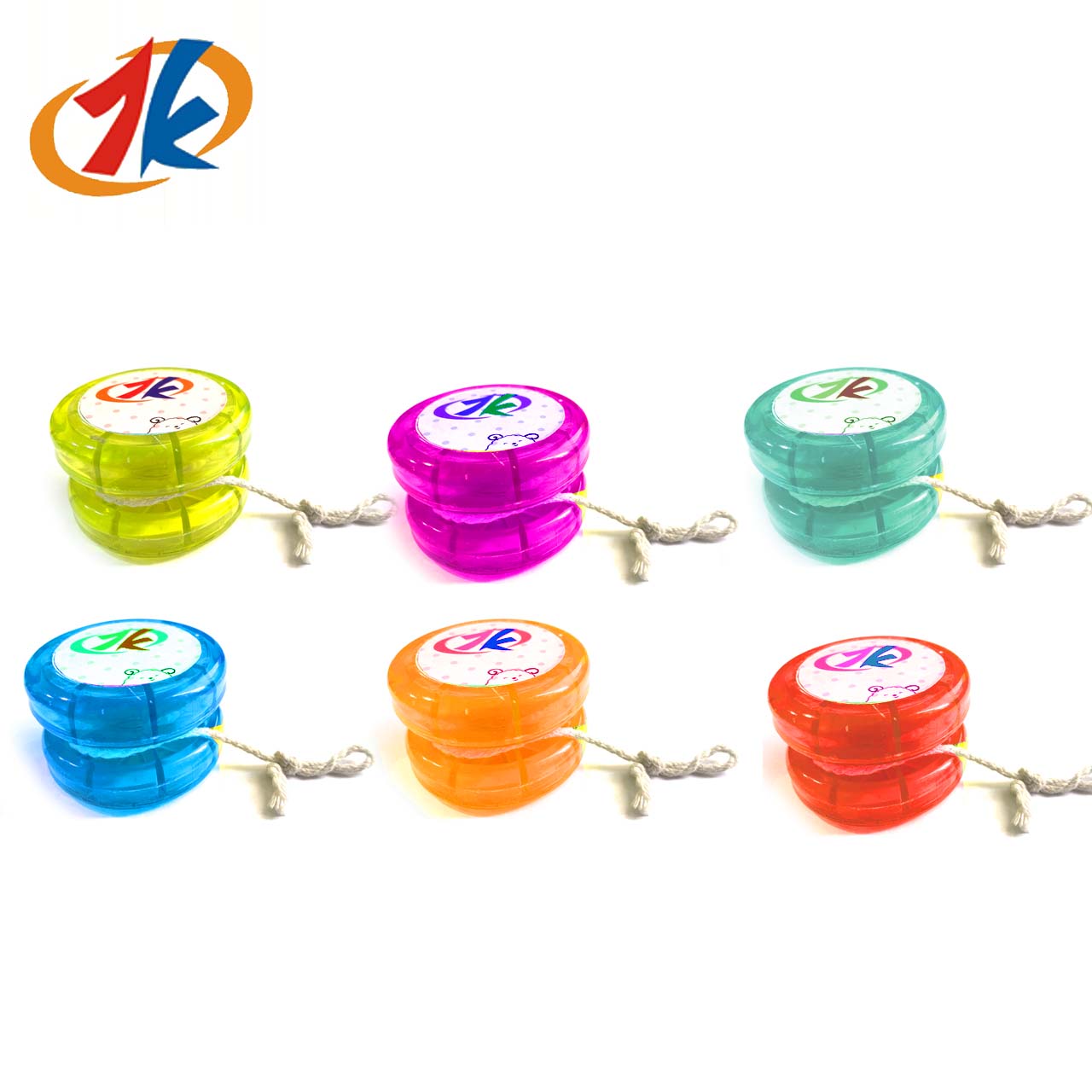 Popular Plastic Yoyo Toys Colourful Yoyo Toys with Customized Logo for Promotion