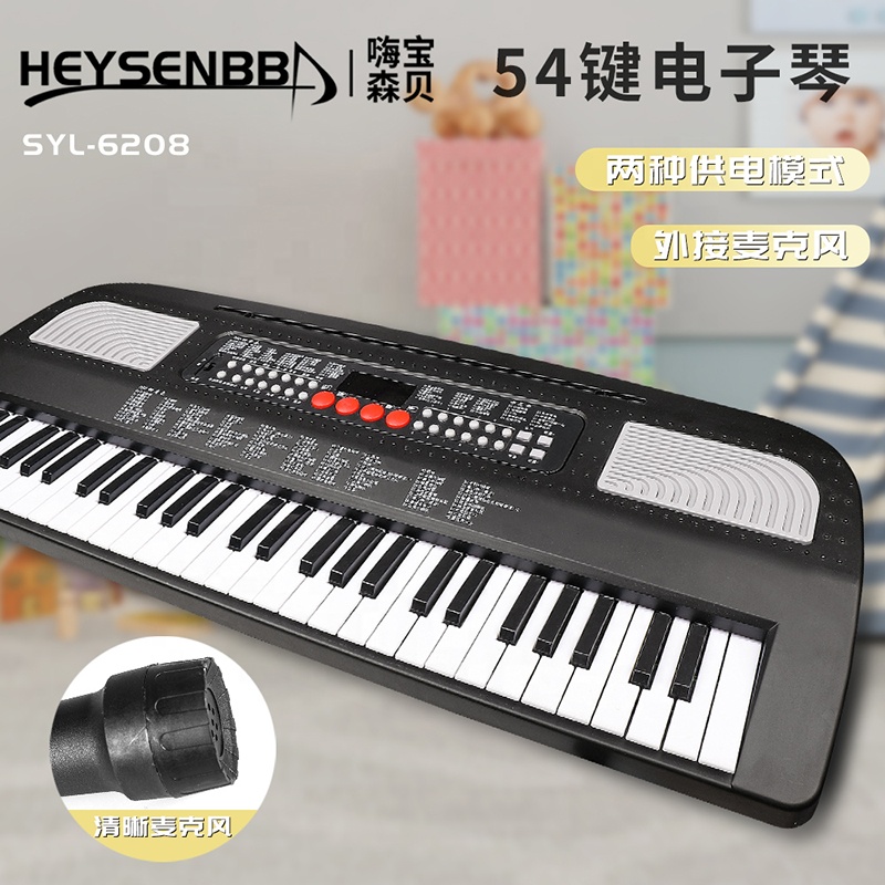 54 Key Children's Electronic Piano Portable Musical Instrument